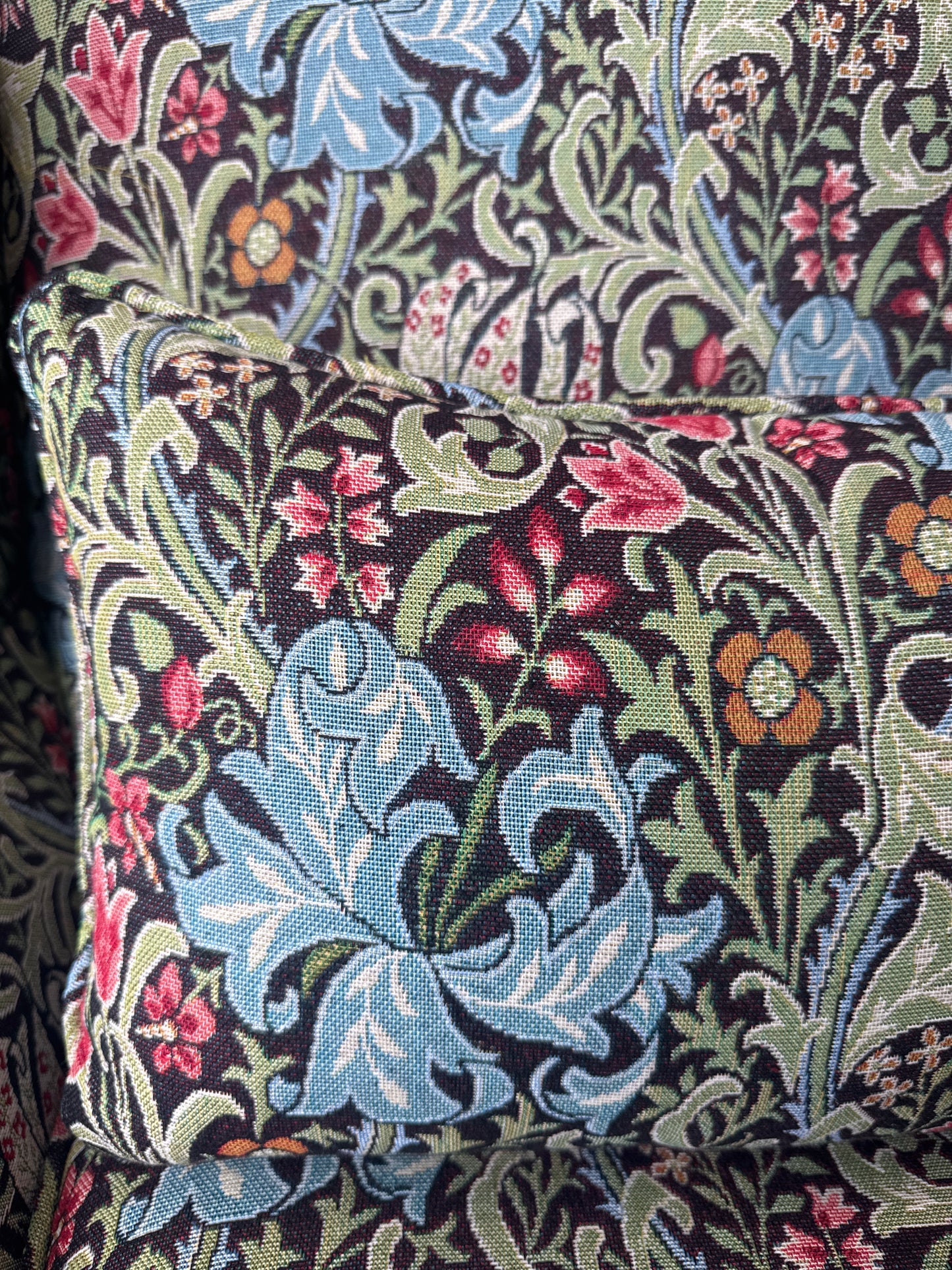 Designer Floral Fireside Chair