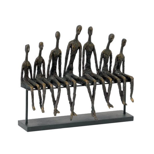 Libra Interiors Friendship Bench Sculpture
