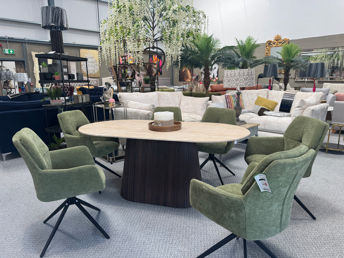 Naples Dining Table + 6 Chairs