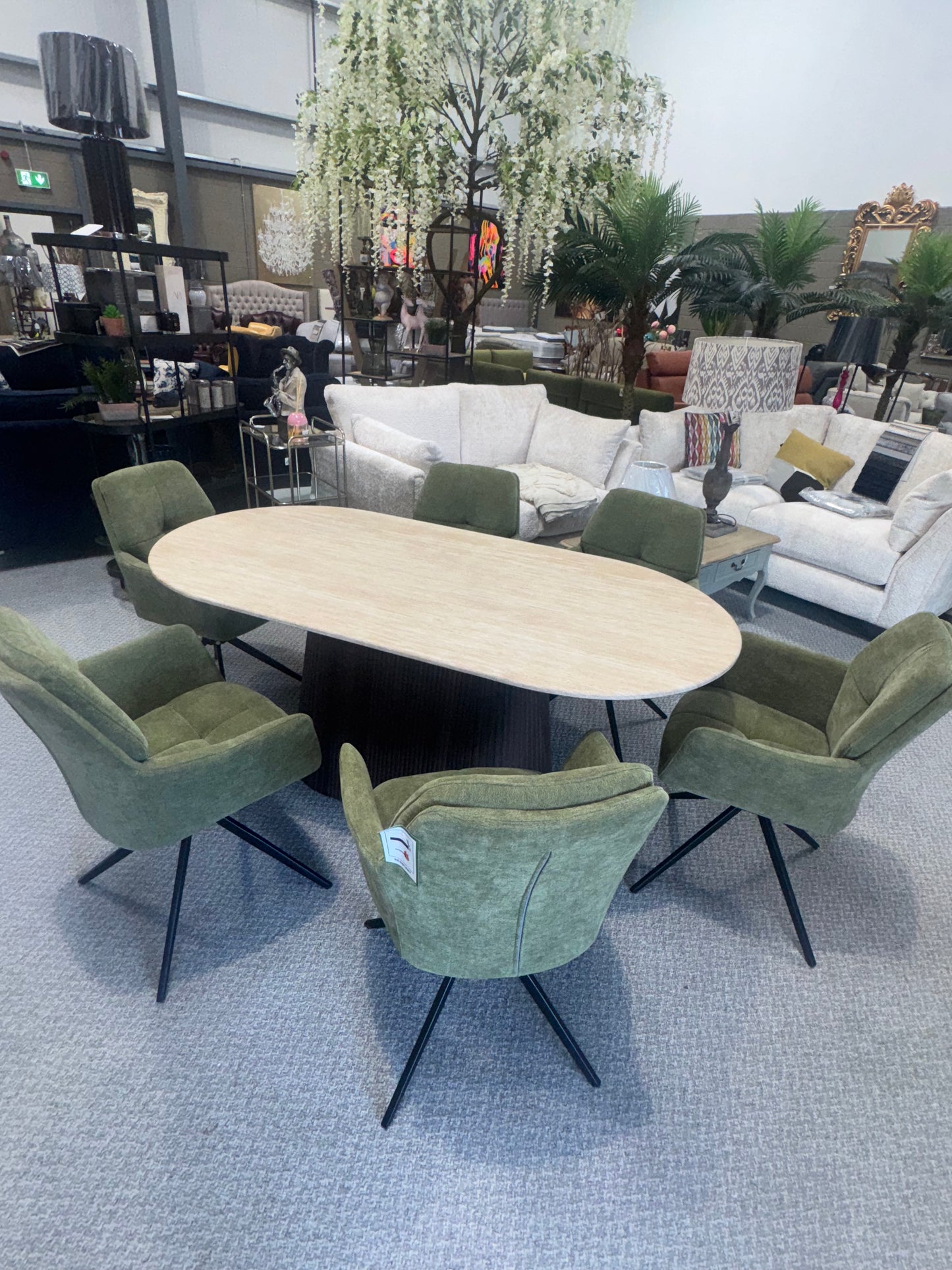 Naples Dining Table + 6 Chairs