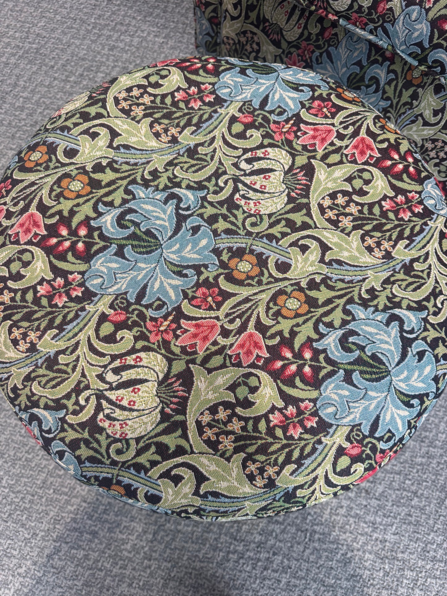 Designer Floral FootStool