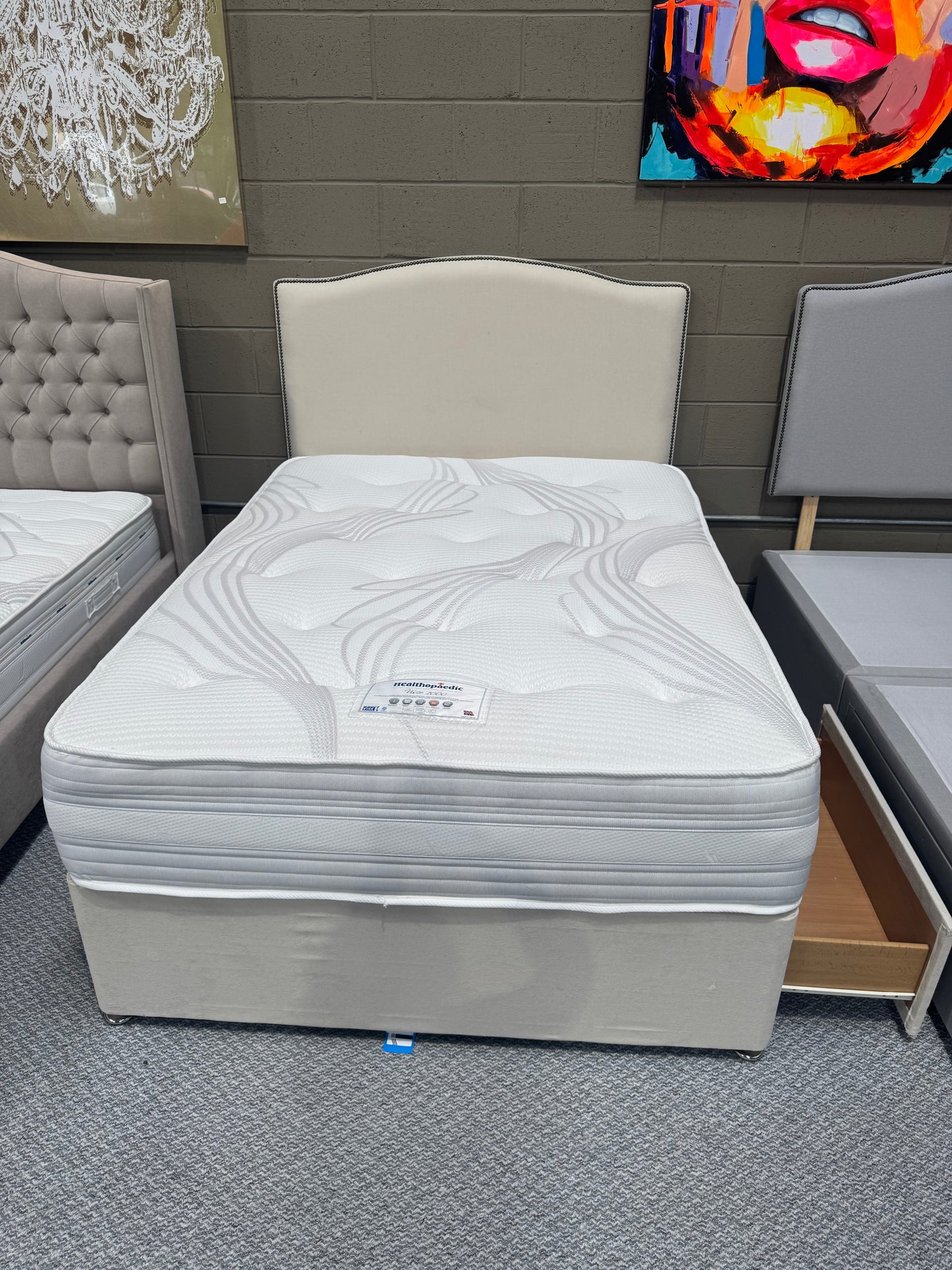 New Lola Curve Double Bed Bundle