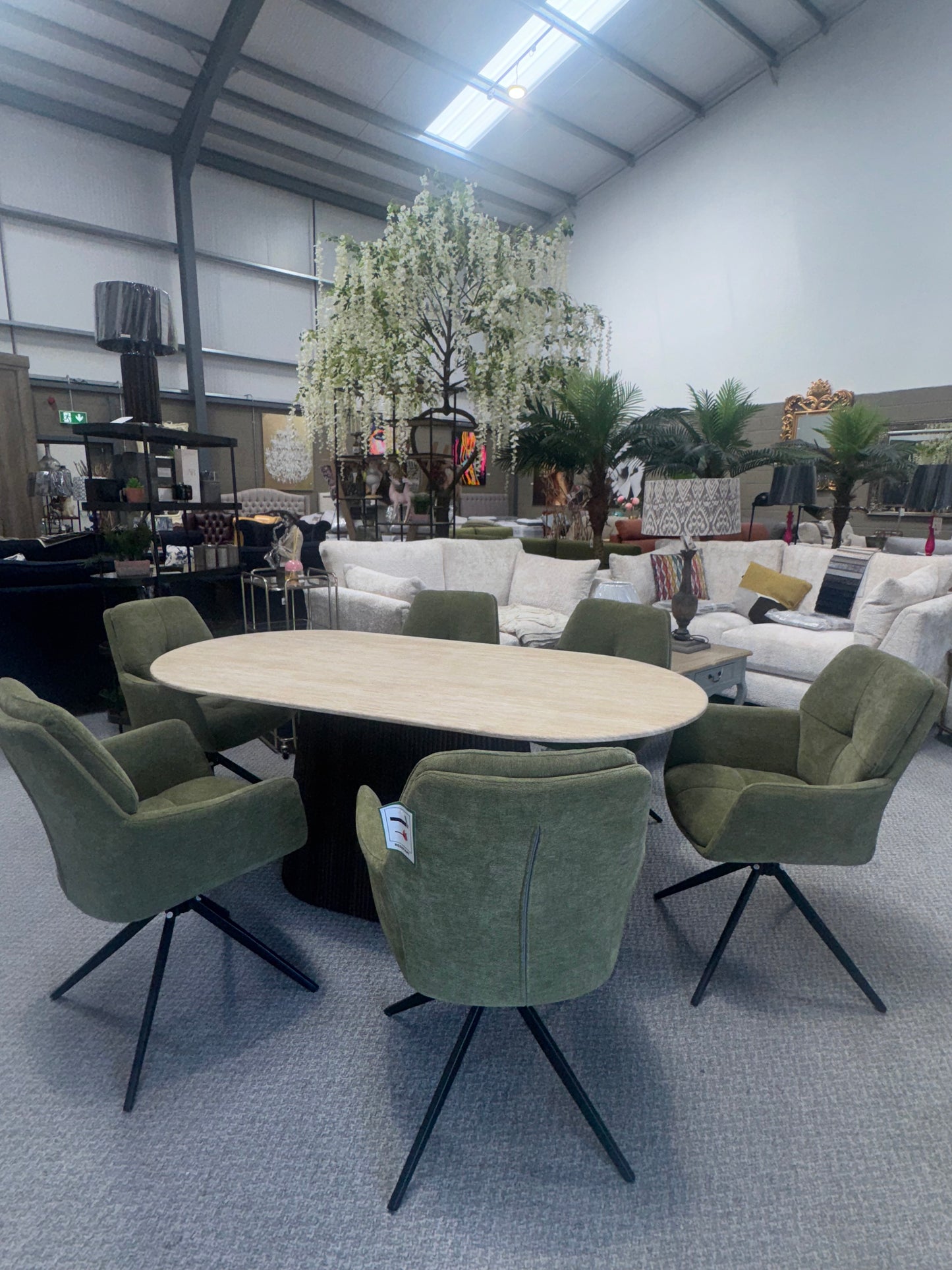 Naples Dining Table + 6 Chairs